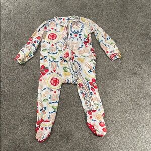 Posh Peanut Kids Pajamas with ravioli